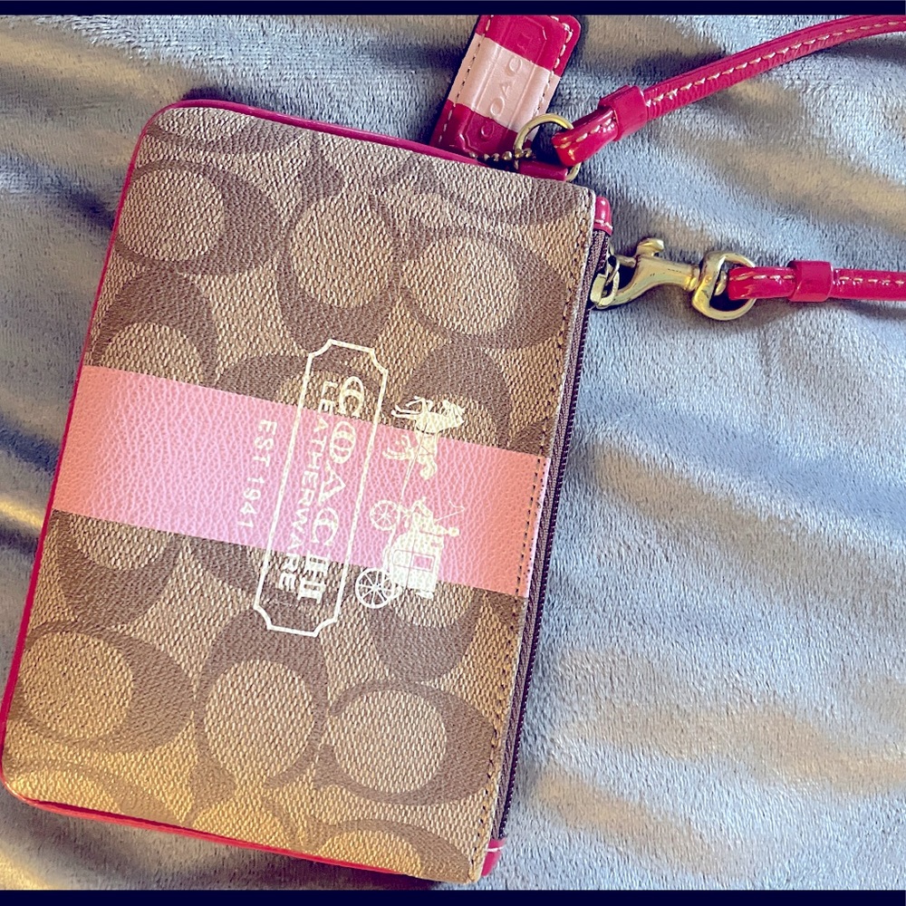 Coach wristlet